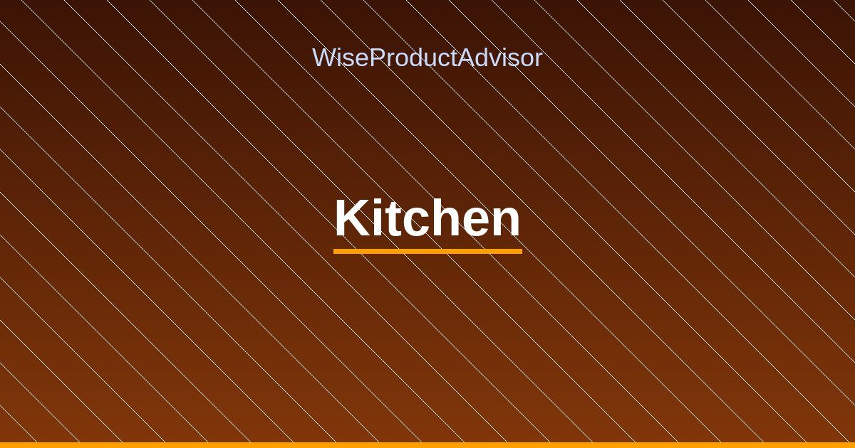 WiseProductAdvisor - Kitchen